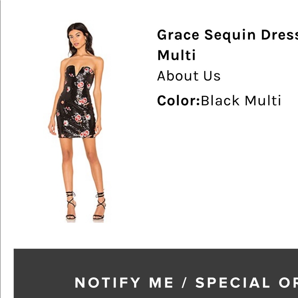 Grace Sequin Dress in Black Multi
About Us
Color: Black Multi
Size: M